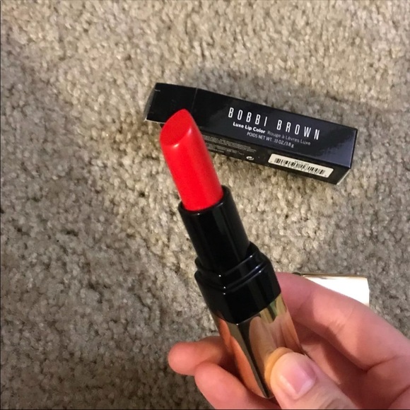 Bobbi Brown Other - bobbi brown luxe lip color 40 flame